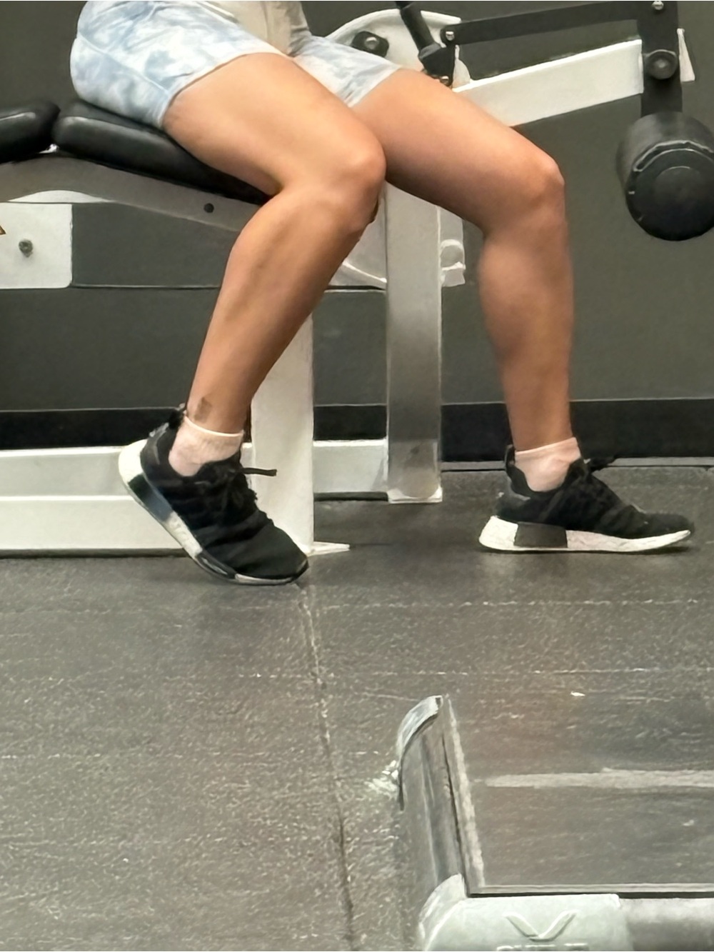 Gym shoes and socks